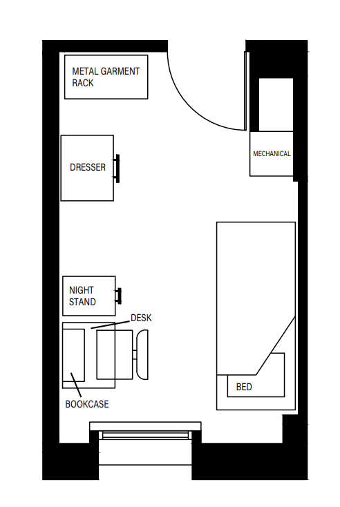 Gillett Hall floor plan